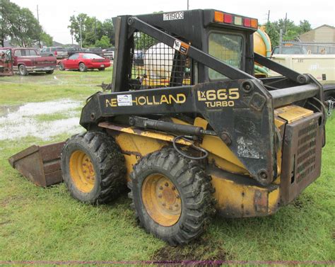 new holland lx665 turbo skid steer|used new holland lx665 for sale.